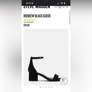 Steven Madden Suede Women’s Heel
